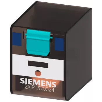 Releu cu fișă Siemens SIRIUS LZX:PT370024 24V DC 3CO 10A