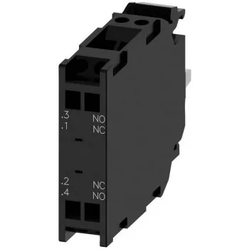Modul de contact SIEMENS SIRIUS ACT 3SU1400-1AA10-3FA0, 1NO+1NC, bornă cu șurub
