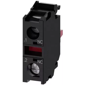 Modul de contact Siemens SIRIUS ACT 3SU1400-1AA10-1MA0, 1 NO + 1 NC, bornă cu șurub, 500 V AC/DC