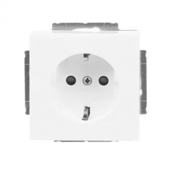 Modul priză SCHUKO Busch-Jaeger 2CKA002013A5430 20 EUCNB-84, alb studio