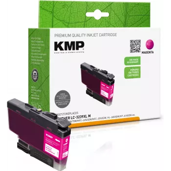 Cartuș de cerneală magenta KMP compatibil cu brother LC-3239XLM (1543,4006)