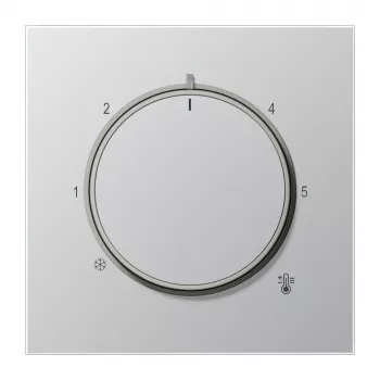 JUNG AL 1749 Cover for Thermostat, LS Series, Aluminium
