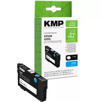 Cartuș de cerneală cyan compatibil KMP 1656,4003 (echivalent Epson 16XL, randament mare)