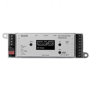 JUNG KNX LED Controller 5-Channel DC 5-48V, DIN Rail, Secure, 390051SLEDE