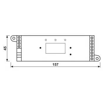 JUNG KNX LED Controller 5-Channel DC 5-48V, DIN Rail, Secure, 390051SLEDE