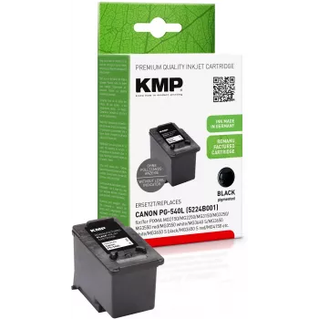 Cartuș de cerneală negru KMP compatibil cu Canon PG-540L (1516,4401)