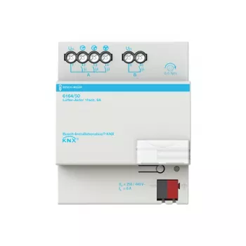 Actor ventilator KNX Busch-Jaeger 1 canal 6A 6164/50 (6151-0-0241)