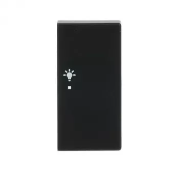 Capac clapă întrerupător Busch-Jaeger, negru mat, 1 canal, pentru 6231-22-885 6220-0-0509