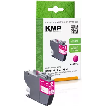 Cartuș de cerneală magenta recondiționat KMP pentru Brother MFC-J1010DW (LC421XLM, 500 pagini, 7 ml) 1548,4006