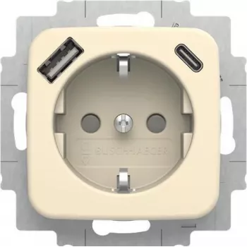Priză SCHUKO BUSCH-JAEGER cu USB-A+C, 20 EUCB2USBAC-212 (2CKA002011A6295)