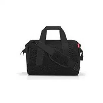 Geantă de umăr Reisenthel Allrounder M Mesh, neagră, 18L MS7082