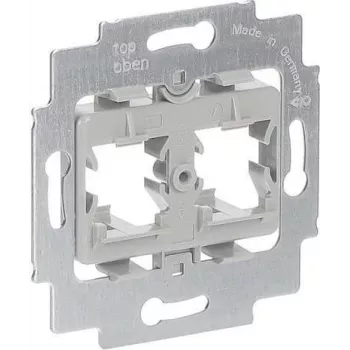 Ramă de montaj Busch-Jaeger 1820 pentru 2 modular jacks, gri (2CKA001753A8057)