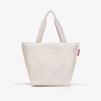Geantă de cumpărături Reisenthel Shopper M Teddy Sand, 15 L ZS1042
