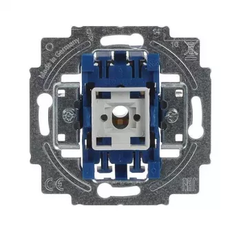 Insert comutator inversor Busch-Jaeger BJ 2400/7 US, 1 pol, 10 A, îngropat 2CKA001012A2235