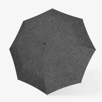 Umbrelă Reisenthel RS7052, dimensiune completă, rotundă, poliester, gri