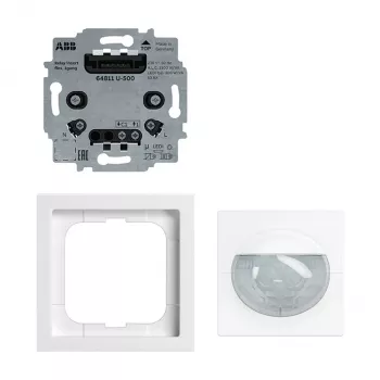 Busch-Jaeger Flex-Set Multi BW180 Presence Detector, Flush-Mounted, Alpine White 2CKA006800A3024