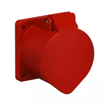 Priză montată CEE OBO Bettermann 6109876 3P+N+PE, 400 V, 32 A, șină de montaj 60 mm