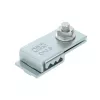 OBO Bettermann VEK-GRM 3.9 FS Connection and Earthing Clamp, 42x19x11 mm, Steel, Strip Galvanized