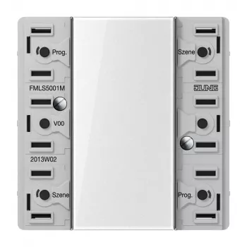 Modul emițător wireless de perete JUNG eNet cu 1 canal FMLS5001M