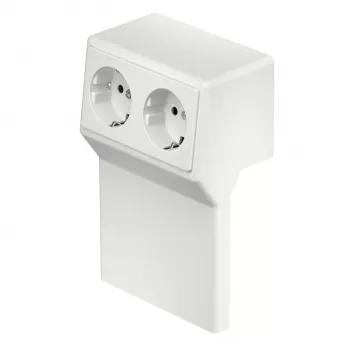 Rezervor de dispozitiv Rehau OBO BETTERMANN cu priză dublă RD 2GT40105 (6132171)