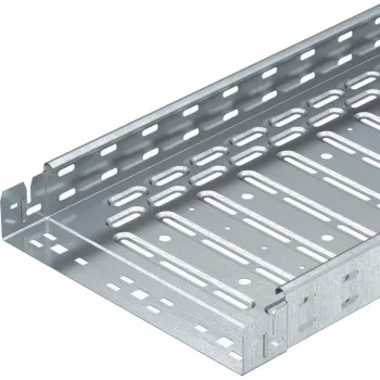 Jgheab de cabluri OBO Bettermann RKSM 620 FT, 60x200x3050 mm, oțel zincat la cald, 6047639
