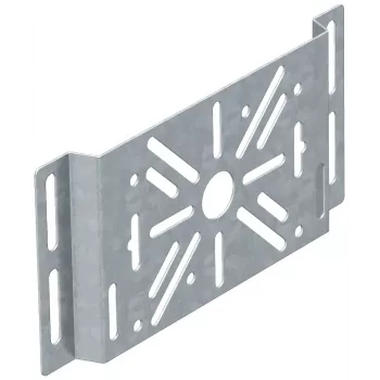 Placă de montaj OBO Bettermann MP FS, orizontală, 110 mm x 225 mm, oțel zincat în bandă, 7084919