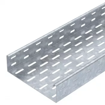 Jgheab de cabluri OBO BETTERMANN MKS 620 FT, 60x200x3000 mm, perforat, zincat la cald 6055575