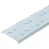 Capac din tablă striată OBO Bettermann DBKR 100 FS pentru jgheaburi de cablu practicabile, 100x3000 mm, oțel, galvanizat în bandă (6049119)