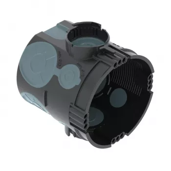 Cutie de racord etanșă la vânt OBO Bettermann 2003708, diametru 60 mm, adâncime 66 mm, gri deschis, pachet de 25