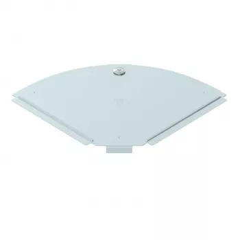Capac pentru cot la 90° OBO BETTERMANN RBD 90 200 DD, lățime 200 mm 6036954