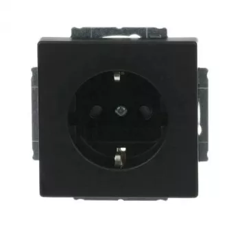 Inserție priză SCHUKO Busch-Jaeger 2300 EUCB-885, negru mat (2CKA002013A5454)