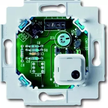 Inserție buton de semnalizare și resetare Busch-Jaeger 1520/1 UK-101, tehnică de siguranță, 1 contact NO, montaj îngropat, 2CKA001582A0429