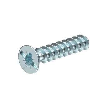Șurub de aparat OBO Bettermann 2003268 M4 x 10 mm, cap bombat, fante, oțel, zincat, 50 bucăți