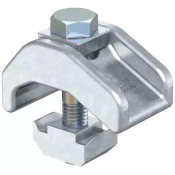 Gheară de prindere pentru sarcini grele OBO BETTERMANN cu piuliță glisantă M12x65, acoperită cu zinc lamelar, pentru flanșă de 30 mm, TKH-S-30 6355805
