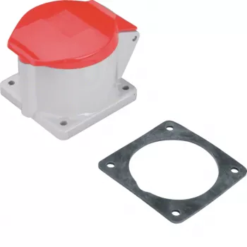 Priză CEE de montaj HAGER ECEE325, dreaptă, 32 A, IP44