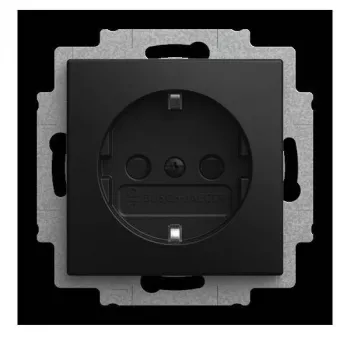 Modul priză SCHUKO BUSCH-JAEGER BJ 23 EUCB-915 Safety+ cu borne cu șurub (2CKA002013A5543)