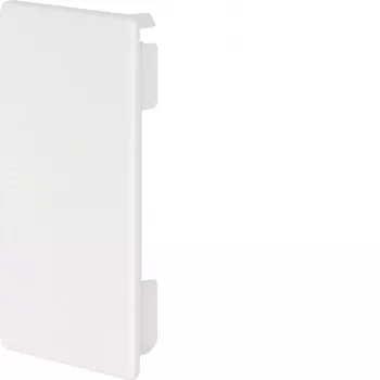 HAGER End Piece Halogen-Free for FB 60x110mm Trunking Traffic White FB6011069016