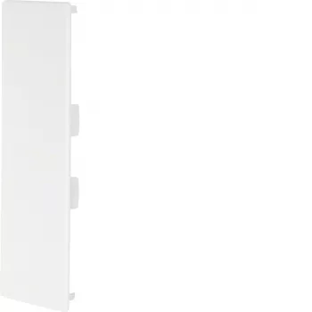Piesă de capăt HAGER LF6019069016 alb trafic pentru canal de cablu 60x190mm