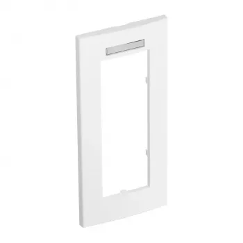 Ramă de acoperire OBO Bettermann Modul 45, 3 module, alb pur (AR45-BSF3 RW) 6119387