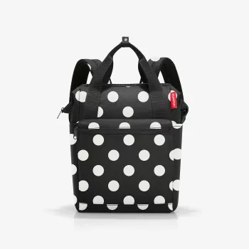 Rucsac reisenthel allrounder R poliester negru/alb 12 L (JR7073)