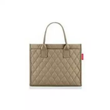 Geantă de umăr reisenthel Daily Shopper Business Rhombus Olive GP5046