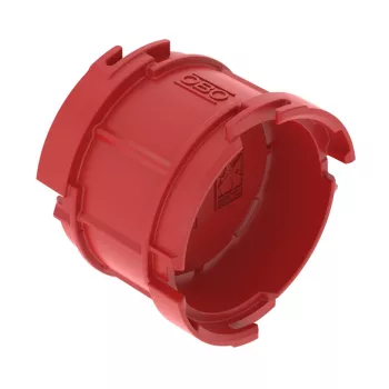 Distanțier OBO Bettermann ZU 20-AS pentru cutii de dispozitive îngropate, 20 mm, roșu, 25 buc. (2003746)