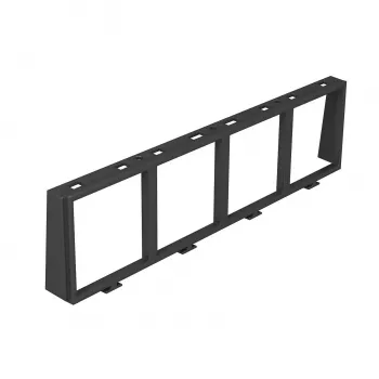 Cadru de montaj OBO Bettermann MT45V, negru grafit 7408670