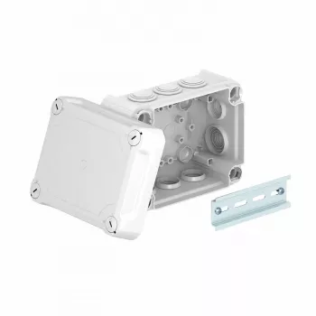 Cutie de ramificație pentru cablu OBO Bettermann T 1 cu capac, gri deschis 2007712