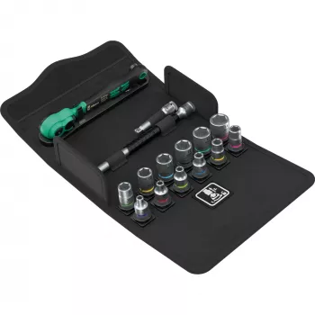 Cap de clichet Wera 8100 SA 13 Zyklop Speed 1/4 inch, 152 mm, crom-vanadiu 05004022001