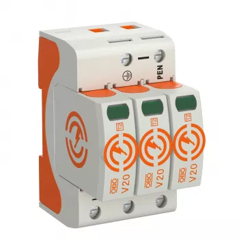 Dispozitiv de protecție la supratensiune OBO BETTERMANN SurgeController V20 V20-3-280 3 poli 280V tip 2 5095163