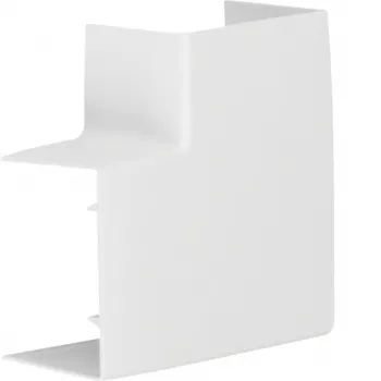 Colț plat Hager LFF4006059016 60x40 mm alb