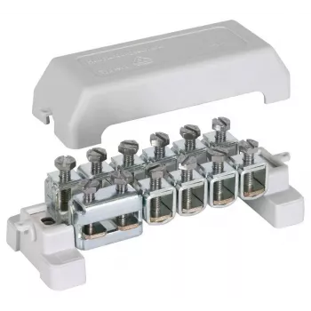 Bară de legare echipotențială DEHN K12 10x2,5-95/Rd10 Pas 11AK 563200