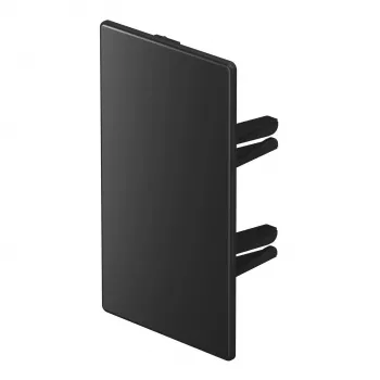 Piesă de capăt OBO BETTERMANN WDK HE60110SW pentru canal de cablu 60x110mm, negru 6191812