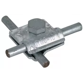 Clemă de conexiune multifuncțională DEHN 390050, rotund 8-10 mm, oțel zincat la cald